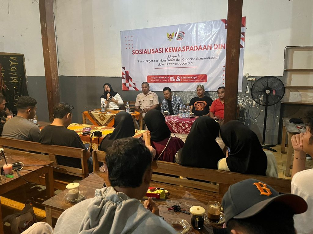Diskusi Kewaspadaan Dini SAPMA PP dan Kesbangpol Kota Kediri Dorong Partisipasi Aktif Masyarakat
