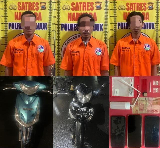 Polres Nganjuk Tangkap Empat Pengedar Sabu dalam Operasi Pekat Semeru 2025 Polres Nganjuk Tangkap Empat Pengedar Sabu dalam Operasi Pekat Semeru 2025