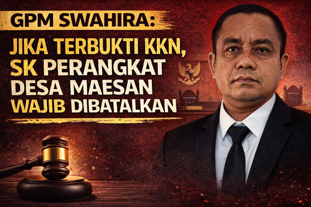 GPM Swahira Terima Laporan Dugaan Pengisian Jabatan Perangkat Desa di Maesan GPM Swahira Terima Laporan Dugaan Pengisian Jabatan Perangkat Desa di Maesan