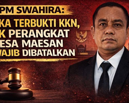 GPM Swahira Terima Laporan Dugaan Pengisian Jabatan Perangkat Desa di Maesan