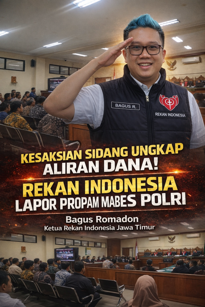REKAN INDONESIA AKAN LAPORKAN KE PROPAM MABES POLRI DUGAAN KAPOLSEK TERIMA ALIRAN DANA KKN PERANGKAT DESA KEDIRI