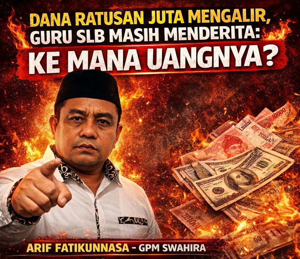 Dana Ratusan Juta Mengalir, Guru SLB Masih Menderita: Ke Mana Uangnya? Dana Ratusan Juta Mengalir, Guru SLB Masih Menderita: Ke Mana Uangnya?