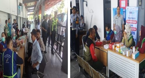 Jasa Raharja Gelar Cek Kesehatan Gratis bagi Pemudik di Terminal Gayatri Tulungagung Jelang Lebaran 2026