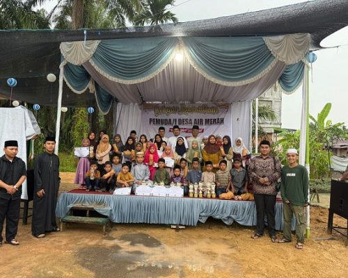 Festival Anak Sholeh Desa Air Merah Meriahkan Ramadhan 1447 H, Warga Antusias