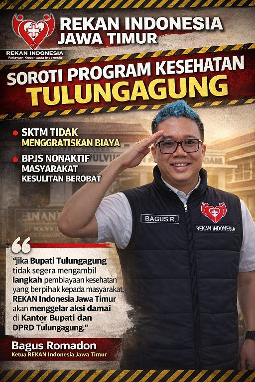 Bagus Romadon Soroti Program Kesehatan Tulungagung yang Dinilai Belum Berpihak pada Masyarakat