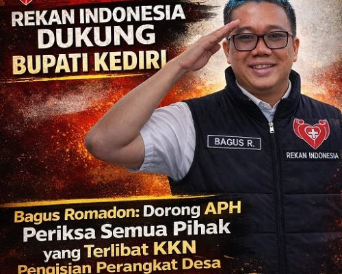 REKAN INDONESIA DUKUNG KOMITMEN BUPATI KEDIRI BERANTAS PENYIMPANGAN PENGISIAN PERANGKAT DESA