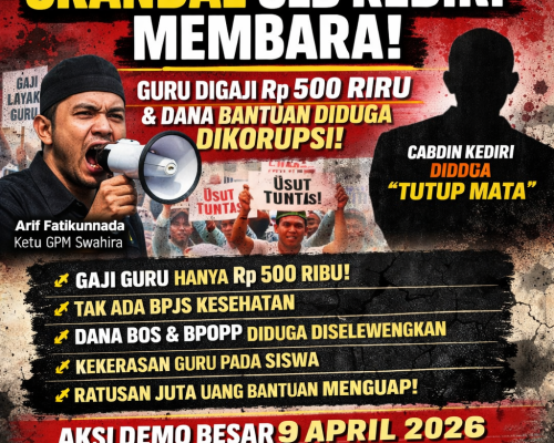 DUGAAN PENYELEWENGAN DANA & PELANGGARAN HAK GURU: AKSI BESAR SIAP DIGELAR DI SLB PGRI RINGINREJO