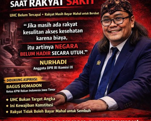 DPR Soroti UHC Mandek di Daerah, Nurhadi: Negara Tak Boleh Absen Saat Rakyat Sakit