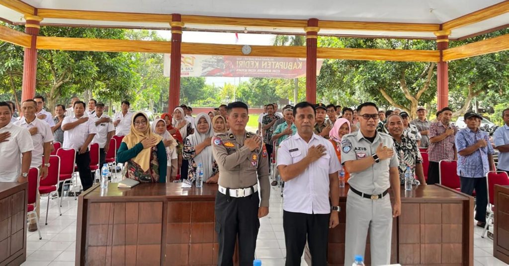 Jasa Raharja Kediri Gelar Intensifikasi Keselamatan Transportasi Berbasis Domisili Korban di Kecamatan Pare Kediri