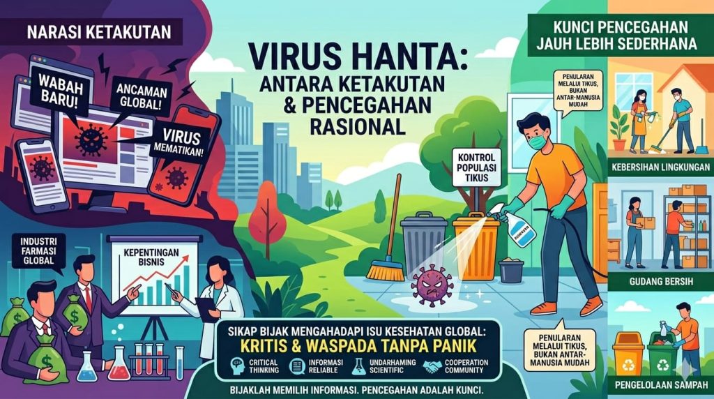 Rekan Indonesia Soroti Politik Ketakutan dalam Isu Virus Hanta dan Pentingnya Edukasi Pencegahan Rekan Indonesia Soroti Politik Ketakutan dalam Isu Virus Hanta dan Pentingnya Edukasi Pencegahan