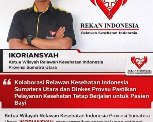 Rekan Indonesia Sumut Apresiasi Respons Cepat Dinkes Sumut Bantu Penyelesaian Kendala BPJS Pasien Bayi