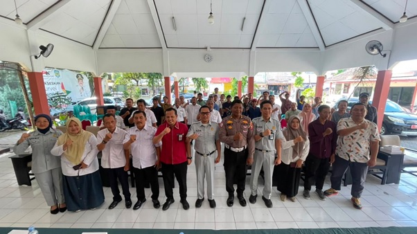 Jasa Raharja Kediri Gelar Intensifikasi Keselamatan Transportasi berbasis domisili korban di kec Tanjunganom Kabupaten Nganjuk