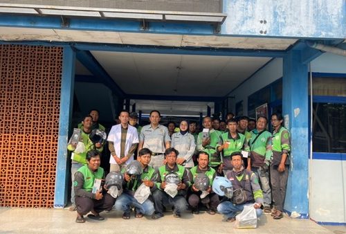 Gandeng Komunitas Driver Ojol, Jasa Raharja Sosialisasikan Perlindungan Dasar Penumpang Umum