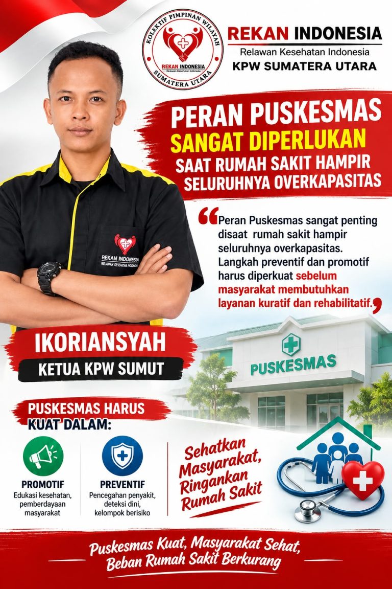 Rumah Sakit Over Kapasitas, Ikoriansyah Dorong Penguatan Peran Puskesmas