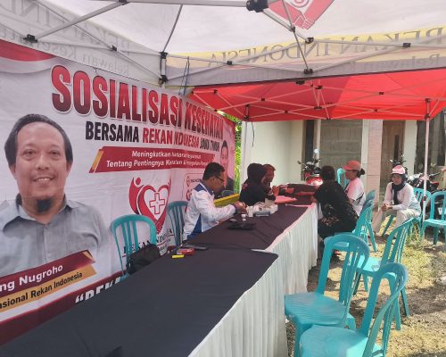 HUT ke-81 RI, Warga Desa Ngadi Antusias Ikuti Jalan Santai dan Cek Kesehatan Gratis