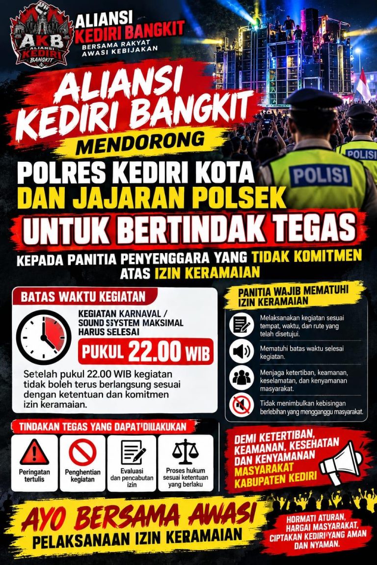 Izin Keramaian Bukan Formalitas, AKB Minta Polisi Bertindak Tegas