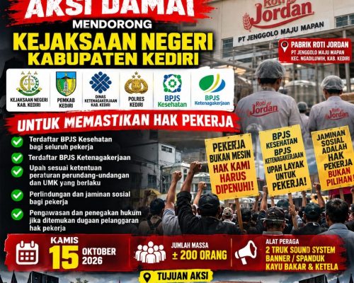 AKB Dorong Pemerintah Pastikan Hak Pekerja Pabrik Roti Jordan Terpenuhi