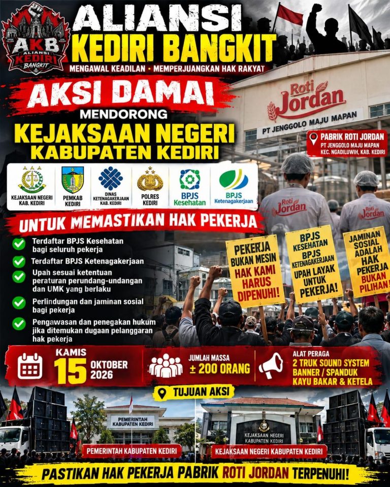 AKB Dorong Pemerintah Pastikan Hak Pekerja Pabrik Roti Jordan Terpenuhi