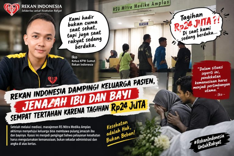 Jenazah Ibu dan Bayi Sempat Tertahan karena Tagihan Rp24 Juta, Rekan Indonesia Turun Tangan