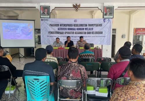 Tekan Angka Fatalitas Laka, Jasa Raharja Gelar Program Intensifikasi Keselamatan Berbasis Domisili Korban di Kecamatan Gurah