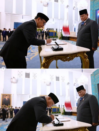 Pejabat Baru Wantimpres dan Bakom RI Yang Dilantik Presiden Prabowo